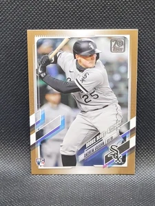 Aggiornamento Topps 2021 ANDREW VAUGHN Gold 0502/2021 Rookie Debutto RC - Foto 1 di 2