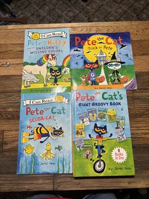 Pete The Cat Books I Can Read Children's Readers Paperback 12 stories  - Image 1 of 4
