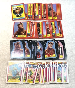 73 Different ALF ~ Series 2 ~ Cards (44) ~ Stickers (11) ~ BouillaBaseball (18) - Picture 1 of 18