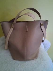 MULBERRY CREAM LARGE KITE TOTE BAG WITH DETACHABLE ZIP POUCH - Picture 1 of 8