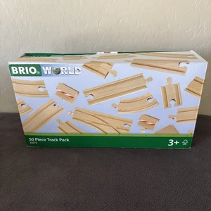 BRIO 50-teiliges Zusatzschienenset 33772 Deluxe Typ Holz Unisex Kinder Spielzeug Neu - Bild 1 von 6