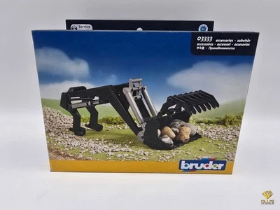 Bruder Traktor Schaufel Frontlader Greifer 03333 Zubehör NEU+OVP! Serie 3000 - Bild 1 von 4