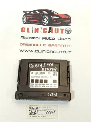 CENTRALINA COMFORT PER OPEL Corsa E 3° Serie 13515939 B14XER benzina 1398 (15> - Immagine 1 di 4