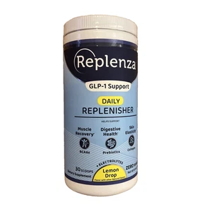 Replenza GLP-1 Support Daily Replenisher Electrolytes Lemon Drop SEALED Exp 2026 - Picture 1 of 3