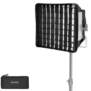 NEEWER NS4S Softbox Diffuser for NL660 RGB660 PRO II LED Light with Grid & Hood - Picture 1 of 8