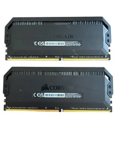 CORSAIR Dominator RGB 32GB (2x16GB) DDR4 3600 Desktop Memory CMT32GX4M2D3600C18 - Picture 1 of 8