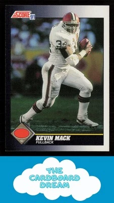 Kevin Mack 1991 Score #470 Cleveland Browns - Image 1 of 2