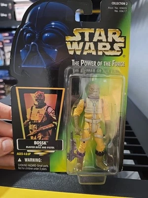 Экшн-фигурка Star Wars Power Of The Force - Bossk - 3,75 дюйма Kenner 1996 - Изображение 1 из 2