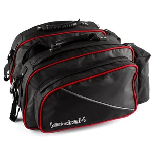 Alforjas Lextek Moto 50Litros Alforja Negra Doble Deportiva Moto 50 L NUEVAS - Imagen 1 de 7