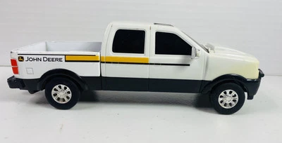 ERTL John Deere Farm White Pickup Truck Diecast & Plastic 8” Length 1:24 Scale - Image 1 of 4