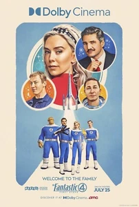 2025 The Fantastic Four First Steps Movie Poster 11X17 Pedro Pascal 🍿 - Picture 1 of 3