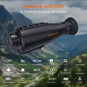 GTGUARD AI-384 Wärmebild Monokular Wärmesicht für Jagd 8-fach Digitalzoom - Bild 1 von 24