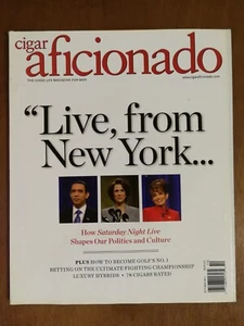 Cigar Aficionado October 2011 How Saturday Night Live Shapes Culture Politic 425 - Picture 1 of 1
