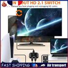 2 In 1 Out Hdr Switch Box 2.1 Hdmi-Compatible Switcher For Pc/Set-Top Box/Ps4 Fr