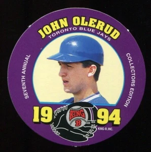 1994 MSA King B Disc #13 John Olerud Toronto Blue Jays - Picture 1 of 2