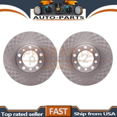 DFC Brake Rotors Front 2x For Mercedes-Benz 300CD 3.0L 1978-1985 - Image 1 of 4
