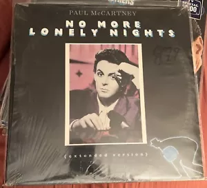 PAUL McCARTNEY- NO MORE LONELY NIGHTS EXTENDED VERSION 1984 MPL NEW SEALED PROMO - Picture 1 of 2