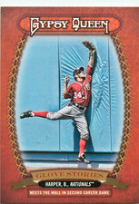 2013 Topps Gypsy Queen Glove Stories #BH Bryce Harper 