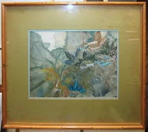 Tseng-Ying Pang WC asiatico originale 1975 "vita autunnale" artista cinese elencato - Foto 1 di 9