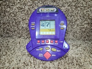 Vintage 1999 Yahtzee Jackpot Slots Handheld Electronic Game Hasbro Mikohn Works - Picture 1 of 3