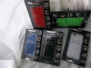GHO Stick Case for iPhone 5/5S, Red, Black, White,Green, Blue &Pink Selfie!! NEW - Picture 1 of 7