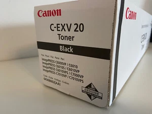 Canon C-EXV 20 Toner-Cartridge schwarz für imagePRESS C6000VP ... / C7000VP ... - Bild 1 von 3