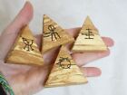 Witches Bind Rune Gypsy Charms crafted from Spalted English Beech