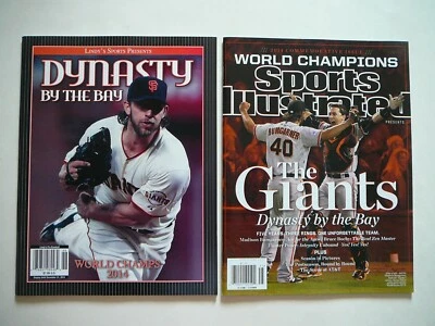2 SF Giants Commemorative 2014 World Champs Magazines-Sports Illustrated &Lindys - Image 1 of 4