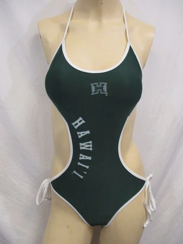 Hawaii Warriors NCAA Women's One Piece Swimsuit Cover