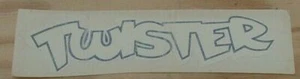 1971 72 73 Plymouth Duster Twister Quarter Panel decal White - Picture 1 of 1
