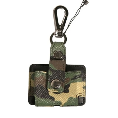 DOLCE & GABBANA AirpodsCase Multicolor Camouflage Leather Metal Accessory 340usd - Image 1 of 4
