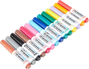 Pip-Squeaks Mini Washable Felt Tip Colouring Pens - Assorted Colours (Pack of 14 - Picture 1 of 12