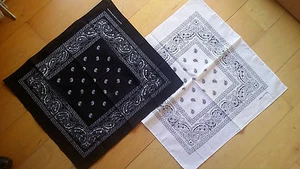 Original Bandana Paisley Muster 100% Baumwolle Halstuch Nikki Bandanas - Bild 1 von 7