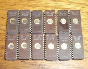 **LOT/12** NEC D2716D INTEGRATED CIRCUIT IC  D/C CERAMIC DIP 24 - Picture 1 of 1