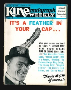 Kine Weekly Magazine Back Issues 1943 - 1948 Movie Hammer Horror Sci Fi - Picture 1 of 1,100