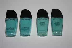 Esmalte de uñas Wet n Wild Shine color de uñas #481E para poner aire lote de 4 nuevos - Imagen 1 de 2