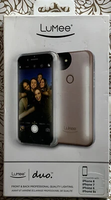 📀 LuMee Duo LED Lighting Case for iPhone 8 iPhone 7 iPhone 6/6s - Pink - Image 1 of 4