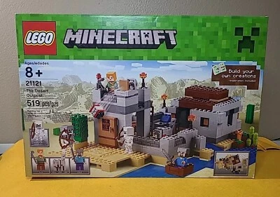 LEGO 21121 Minecraft: The Desert Outpost New Sealed In Box - Image 1 of 4