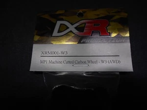 DXR Racing Wheels Part No XRM001-W3 Black Mini Z GLR Atomic Tamiya - Picture 1 of 2