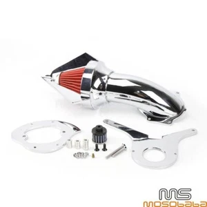 Motorcycle Air Filter For Honda Shadow Aero 750 VT750C Chrome Spike Cleaner Kit - Picture 1 of 8