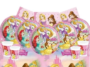 Disney Princess Party Supplies Princess Theme Balloons Tableware Banner - Picture 1 of 9