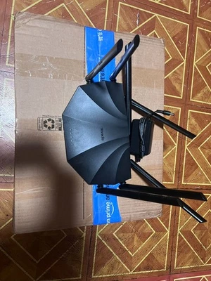 Tenda AC23 Dual Band Smart WiFi Router - Black - Image 1 of 2