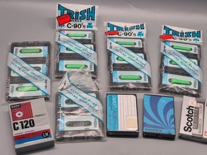 Irish Kassetten Scotch, BASF C-120, Capitol 1, Ampex Konvolut Leerkassetten NEU - Bild 1 von 5