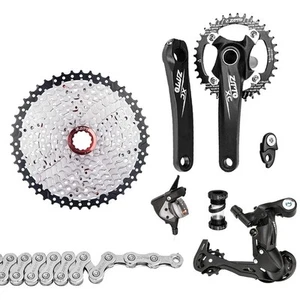 1x10 fach MTB Umwerfer er Gruppe Fahrrad Kurbelgarnitur 11-50T Kassettenrad 10... - Bild 1 von 9