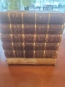 History of England 6 Volumes David Hume 1830 Thomas Davison Printer London - Imagen 1 de 24
