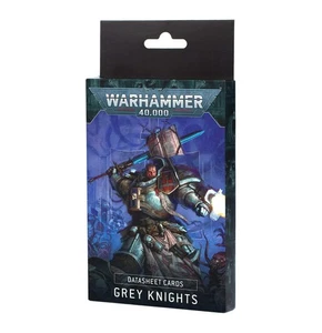 Grey Knights - Datasheet Cards: Games Workshop Warhammer 40000 - Picture 1 of 1