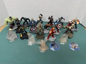 Lot Of Disney Infinity Marvel Figures Avengers  2.0,3.0 mint condition - Picture 1 of 5