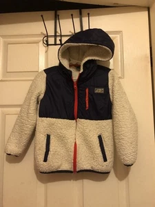 Eddie Bauer Child Sherpa Hooded Jacket Size 4T - Picture 1 of 3