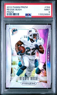2012 PANINI PRIZM PRIZM #104 REGGIE BUSH PSA 9 - Image 1 of 2