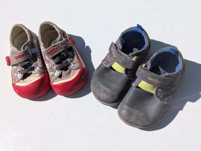 Keens sneaker & Merrell hiking shoe sz 4C - Image 1 of 4